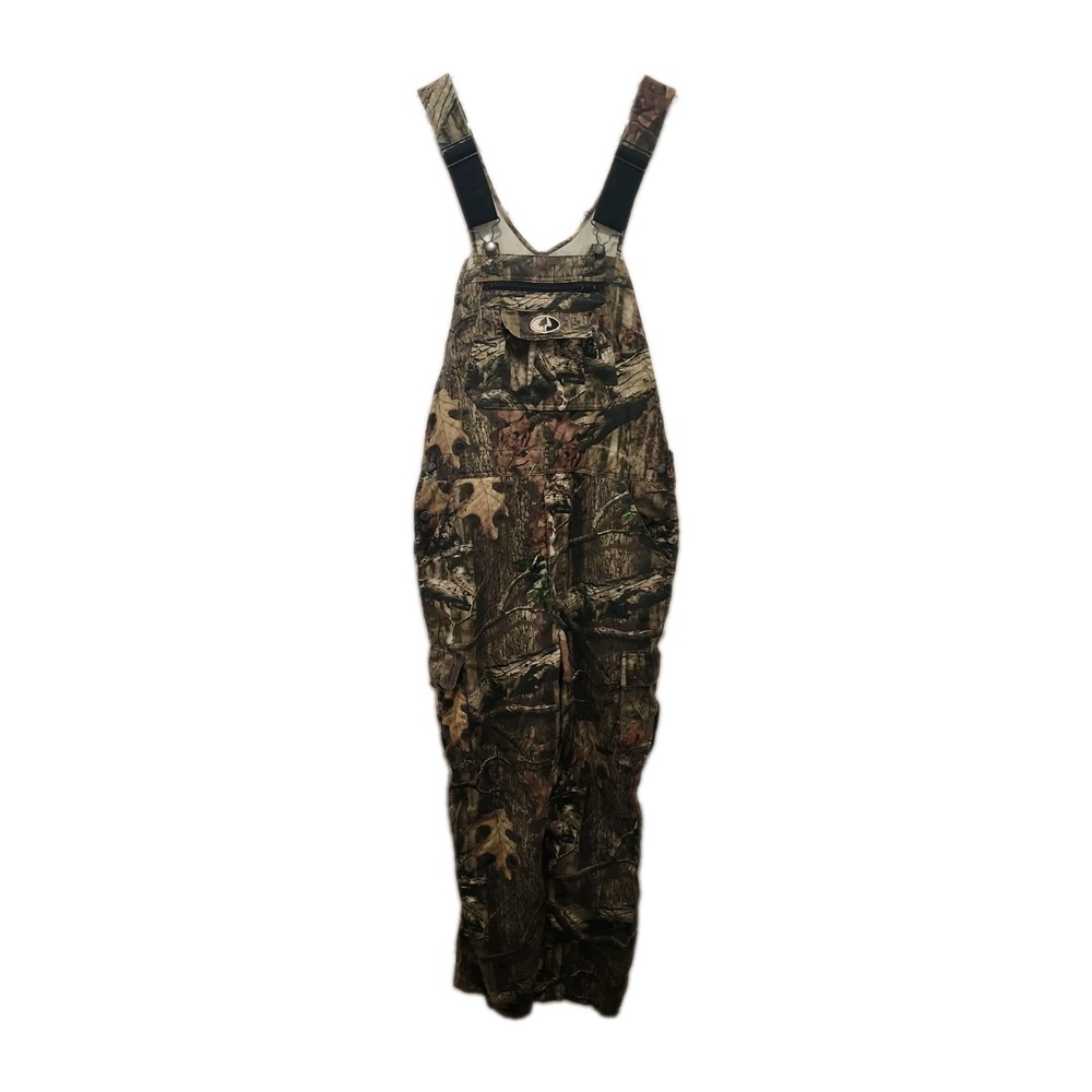 Mossy Oak BreakUp Infinity Woodland Foliage Hunting Bib Overalls Size 34-36
